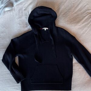 Navy Hooded Sweater